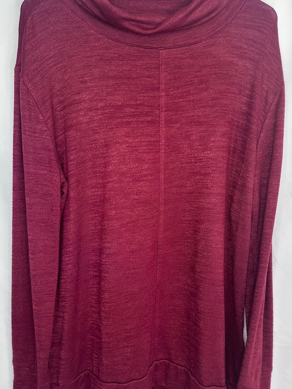 a new day Maroon Cowl Neck Lightweight Sweater